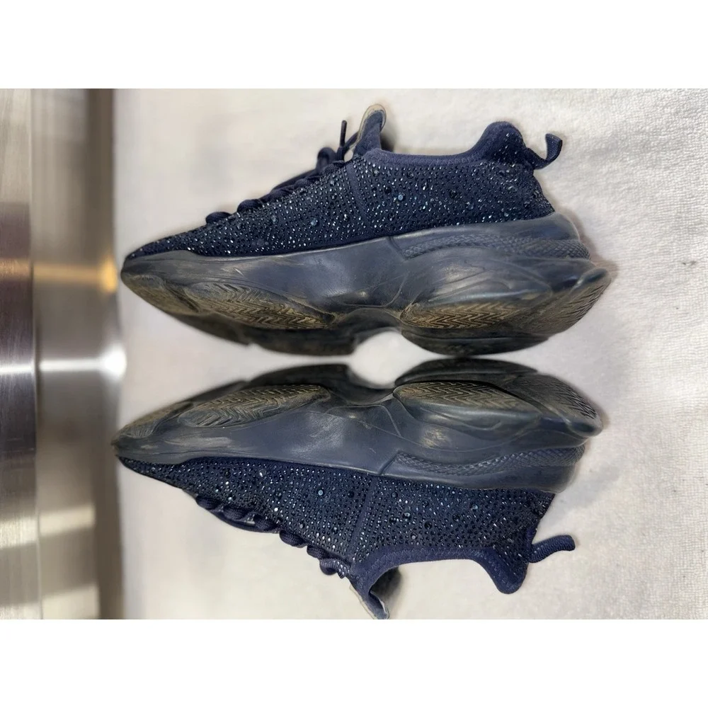 Steve Madden NY‎ Blue Sparkle Woman's Shoes Size 5